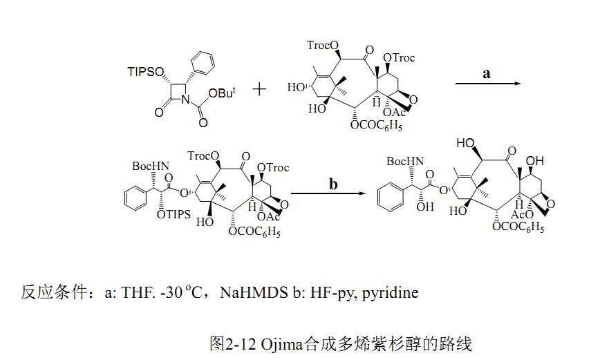 多烯紫杉醇 合成路线二