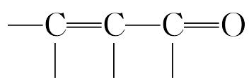 苄叉丙酮 羰基结构