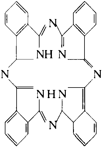 酞菁 结构式
