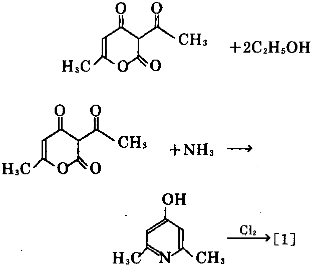 乙酰乙酸乙酯制备氯羟吡啶