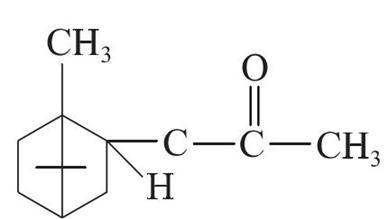 乙酸龙脑酯化学结构式