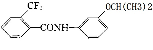 氟酰胺化学结构式