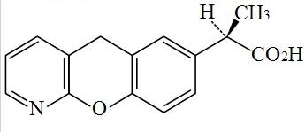 普拉洛芬的结构式