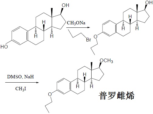 普罗雌烯的合成路线