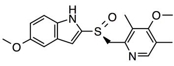 structure of esomeprazole