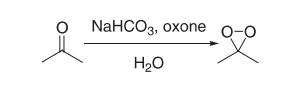 Synthesis of dimethyldioxirane