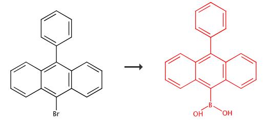 (10-苯基蒽-9-基)硼酸的合成与应用