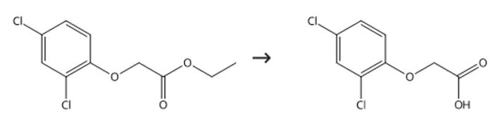 图2 2，4-二氯苯氧乙酸的合成路线[1]。
