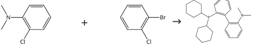 2-二环己膦基-2'-(N，N-二甲胺)-联苯的合成