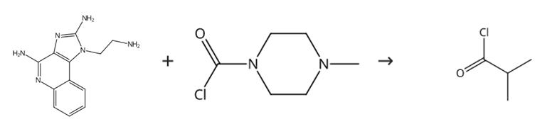 图2 异丁酰氯的合成路线