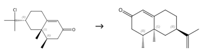 图2 圆柚酮的合成路线