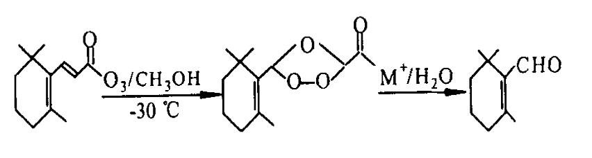 图1 BETA-环柠檬醛的合成反应式.png