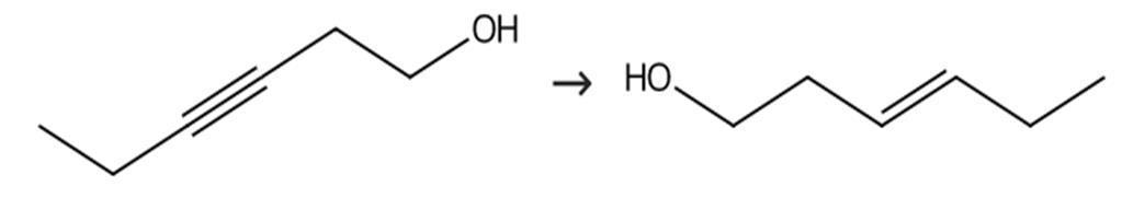 反式-3-己烯-1-醇的合成路线