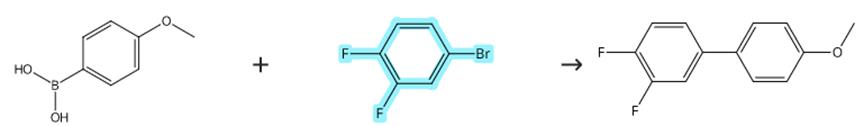3,4-二氟溴苯参与的Suzuki偶联反应