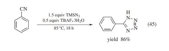 四丁基氟化铵三水化合物促进苯腈与TMSN3反应生成5-取代1h -四唑.jpg