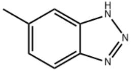  5-甲基苯并三氮唑结构