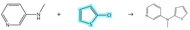 2-氯噻吩参与的偶联反应