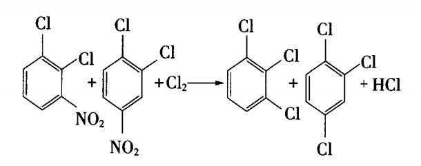 图1：1,2,3-三氯苯合成路线