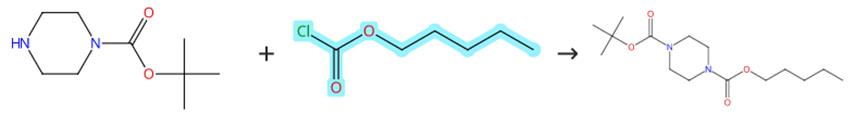 氯甲酸正戊酯的酰化反应