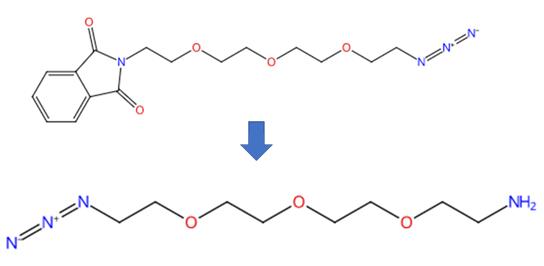 1-氨基-11-叠氮-3,6,9-三氧杂十一烷的合成方法