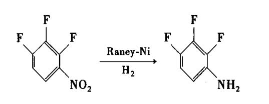 图1 2，3，4-三氟苯胺的合成反应式.png