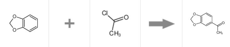 图1 3,4-亚甲二氧苯乙酮的合成反应式.png