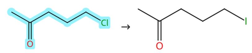 5-氯-2-戊酮的碘置换反应