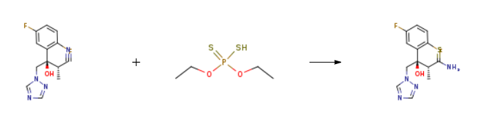 (2R,3R)-3-(2,5-Difluorophenyl)-3-hydroxy-2-Methyl-4-(1H-1,2,4-triazol-1-yl)thiobutyraMide synthesis