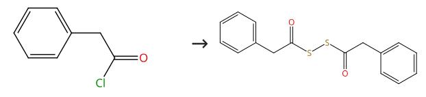 图1 二硫化二苯乙酰的合成路线