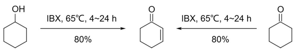 2-碘酰苯甲酸促进的脱氢反应