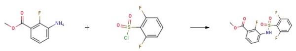 Methyl 3-{[(2,6-difluoropheyl)sulfonyl]aMino}-2-fluorabenzoate