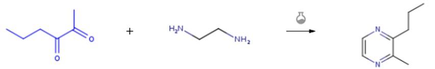 2,3-已二酮和邻二胺的缩合反应