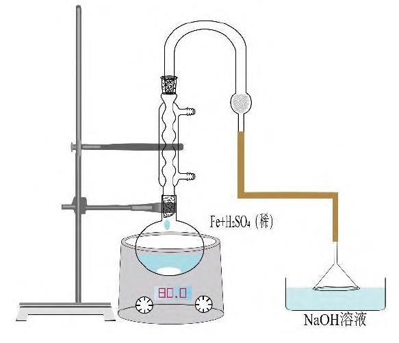 制备硫酸亚铁铵六水合物改进后的实验装置