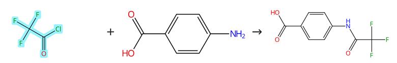 三氟乙酰氯的酰化反应