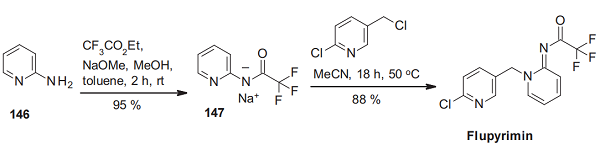 N-[(2E)-1-[(6-chloropyridin-3-yl)methyl]pyridin-2 (1H)-ylidene]-2,2,2-trifluoroacetamide
