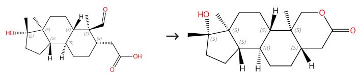 Fig. 1 The synthesis route of Oxandrolone
