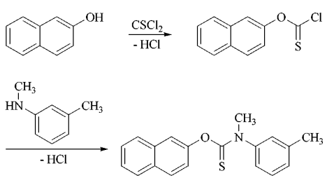 synthesis of Tolnaftate