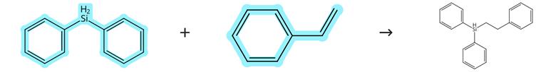 二苯基硅烷对烯烃的硅氢化反应