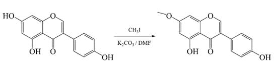 图1 樱黄素合成反应式.png