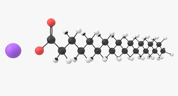 硬脂酸钠的分子式是什么？溶于水吗？