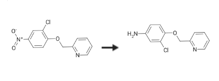 3-chloro-4-(pyridin-2-ylmethoxy)aniline synthesis
