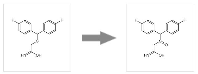 图2 二氟莫达非尼的合成反应式.png 图2 二氟莫达非尼的合成反应式.png