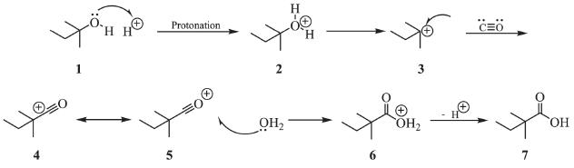 制备2,2-二甲基丁酸反应机理 制备2,2-二甲基丁酸反应机理