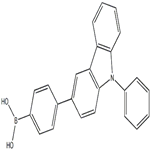 (4-(9-phenyl-9H-carbazol-3-yl)phenyl)boronic acid pictures