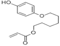 6-(4-hydroxyphenoxy)hexyl acrylate