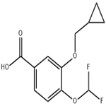 3-(Cyclopropylmethoxy)-4-(difluoromethoxy)benzoic acid pictures