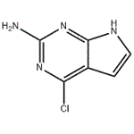 2-Amino-4-chloropyrrolo[2,3-d]pyrimidine