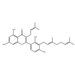 3'-Geranyl-3-prenyl-2',4',5,7-tetrahydroxyflavone pictures