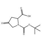 1-(TERT-BUTOXYCARBONYL)-4-OXOPYRROLIDINE-2-CARBOXYLIC ACID pictures