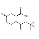 1-(tert-butoxycarbonyl)-4-oxopiperidine-2-carboxylic acid pictures